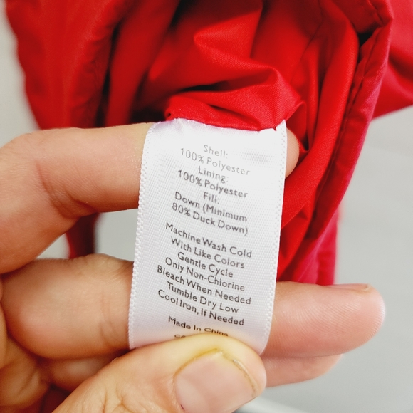 Talbots Down Filled Puffer Vest - Picture 7 of 7